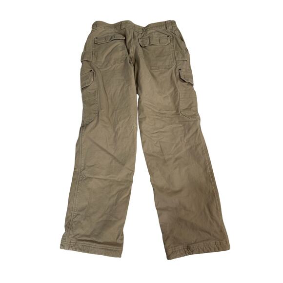 Duluth Trading Co. Lined Cargo Pants Men's 34X29 Tan - Picture 2 of 8